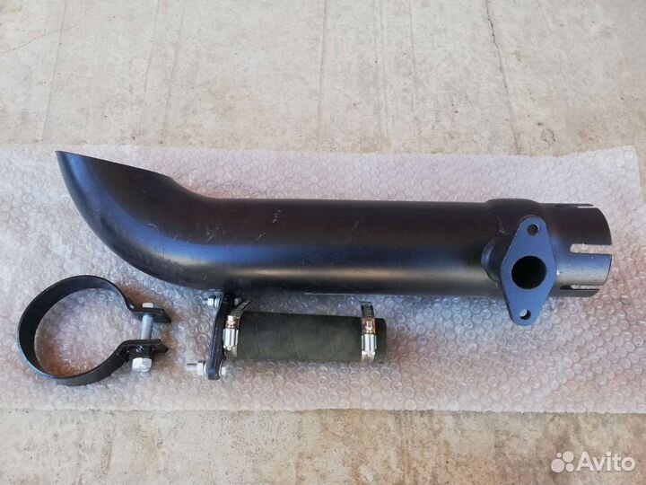 Глушитель новый