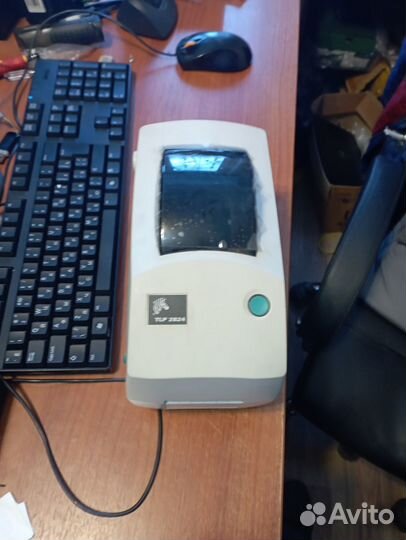 Принтер Zebra TLP2824 для этикеток