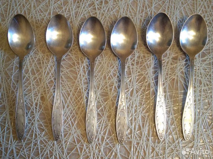 Ложки мельхиоровые СССР 1960 год