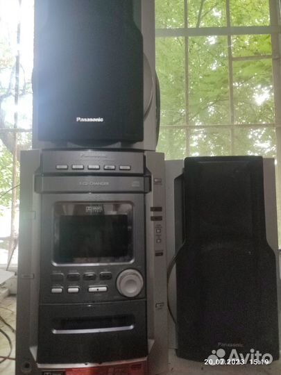 Муз.центр panasonic cd stereo system sa-ak600