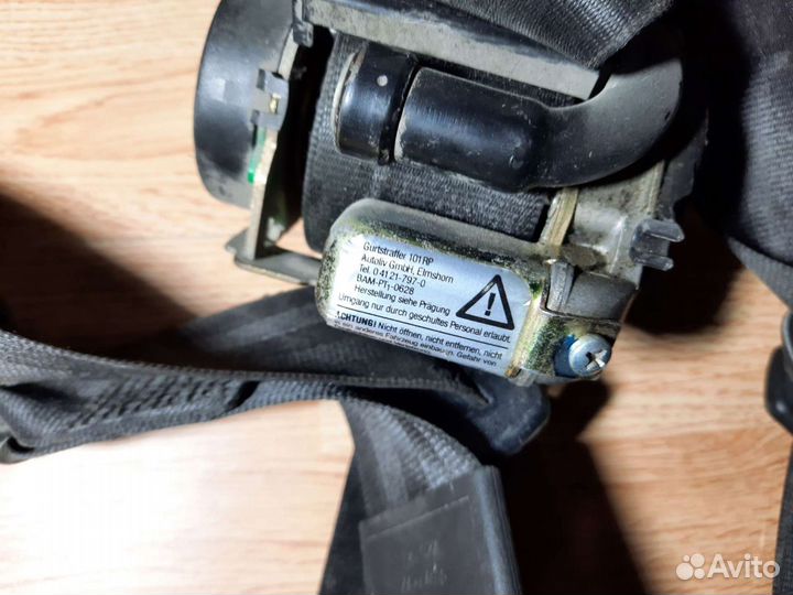 Ремни безопасности с пиропатроном Audi A6 Allroad