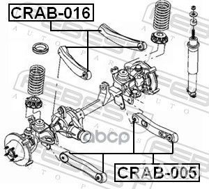 Сайлентблок рычага jeep grand cherokee 97-04 CR