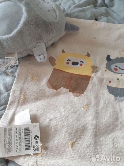 Детский плед, игрушка и подушка Zara Home