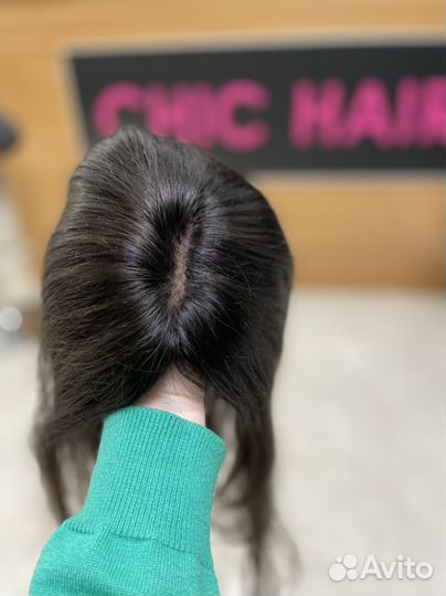 Накладка из натуральных волос