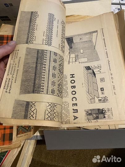 Книги по кулинарии, выкройки, журналы