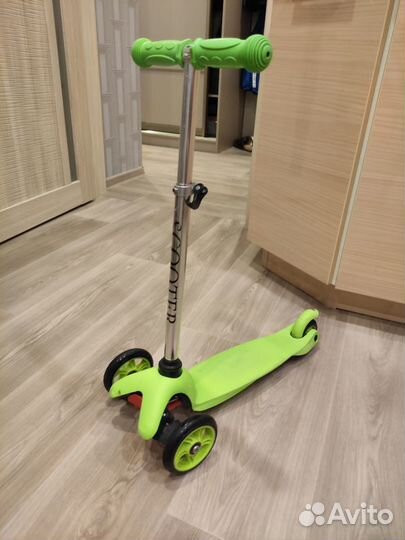Самокат детский трехколесный от 1 года
