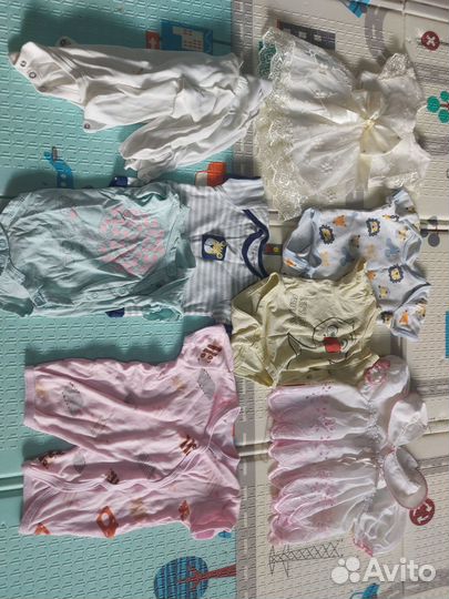 Вещи пакетом для девочки 56р