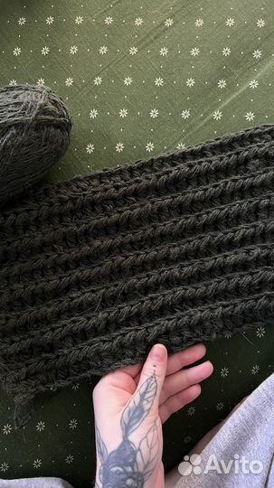 Шапка женская вязаная ручная работа