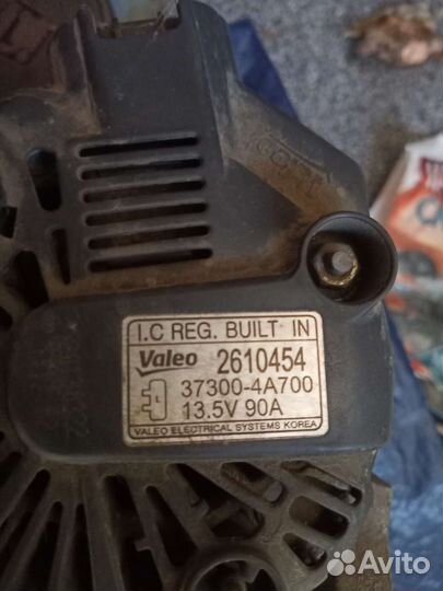 Генератор на hundai porter 2