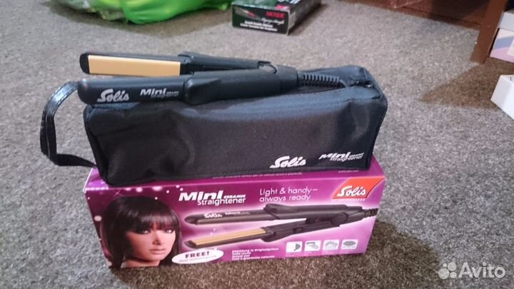 Мини-щипцы для выпрямления волос Solis