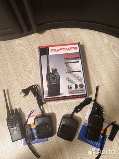 Комплект раций 2 шт Baofeng BF-888S Новые
