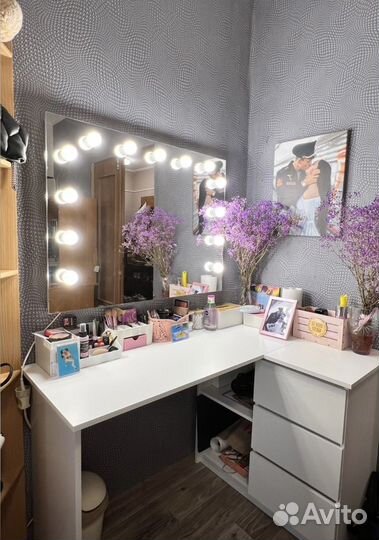 Угловой компьютерный стол Мори мс 16 белый