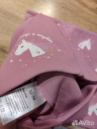 Шапка+снуд 52-54