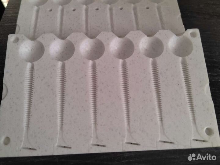 Формы для литья силиконовых приманок