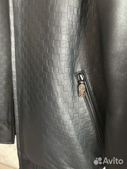 Кожаная куртка мужская