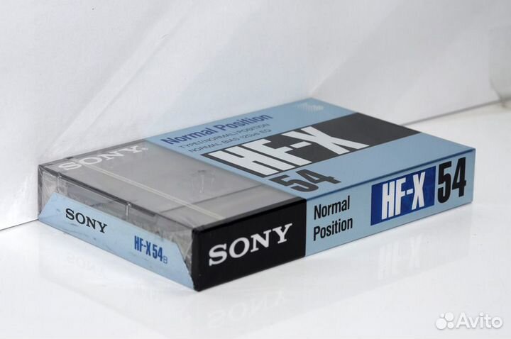 Аудиокассета sony HF-X 54 japan market (5642)