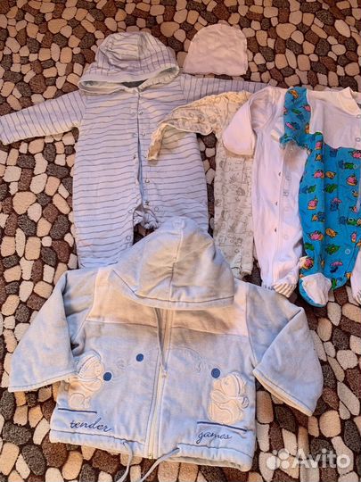 Вещи пакетом 56-62 на мальчика