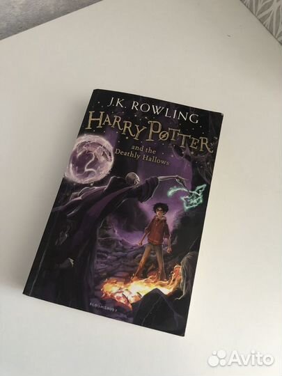 Harry potter книга на английском дары смерти