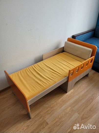 Детская кровать раздвижная от 2-3х лет