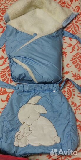 Детский конверт трансформер зимний