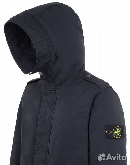 Куртка stone island david-TC short down parka navy