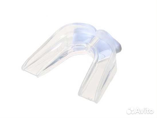 Капа двухчелюстная Double Mouth Guard прозрачная