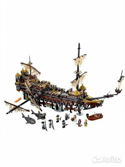 Аналог лего пираты карибского моря (без фигурок)