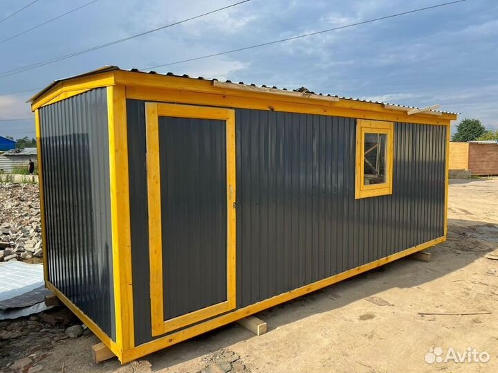 Новые деревянные бытовки