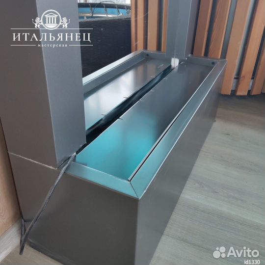 Напольный водопад-фонтан для дома Зеркало