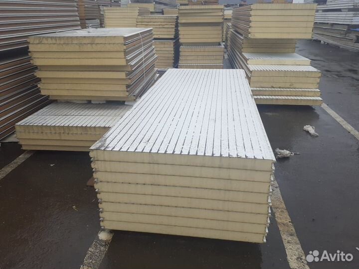 Сэндвич панели бу 30000 м2 в наличии