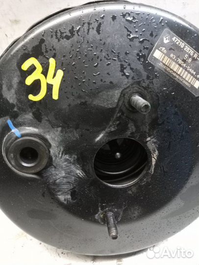 Вакуумный усилитель тормозов Renault Duster