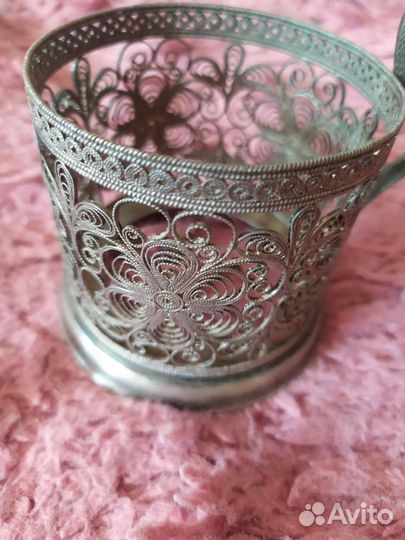 Подстаканники СССР скань