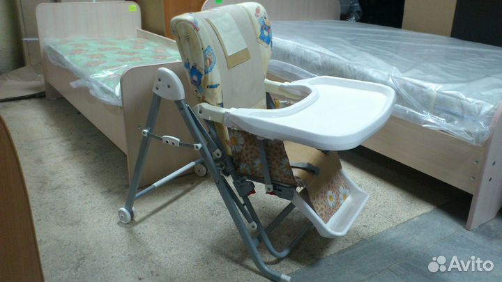 Раскладной детский стульчик для кормления