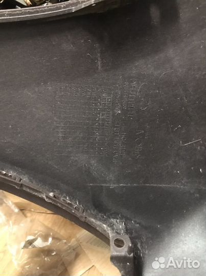 Передний бампер Солярис 17