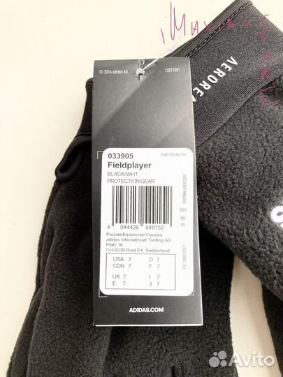 Зимние перчатки Adidas ClimaWarm оригинал