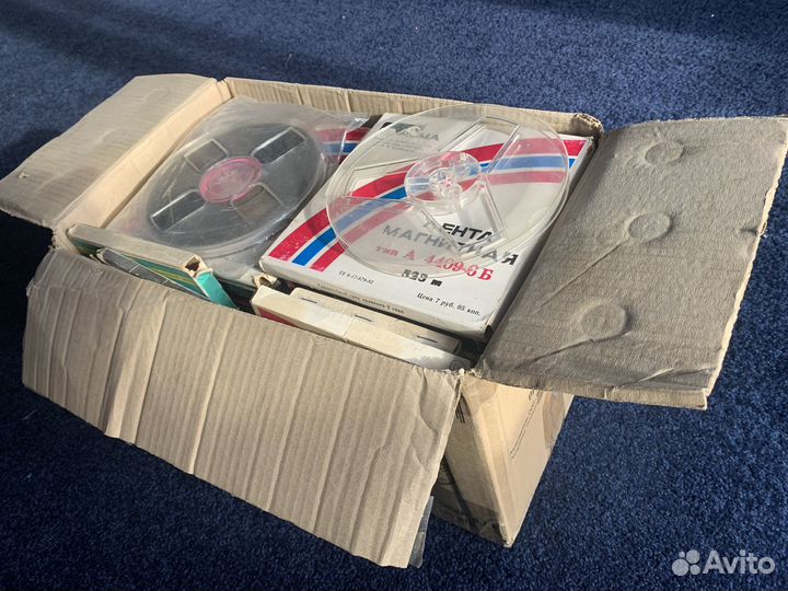 Магнитные ленты для катушечного магнитофона