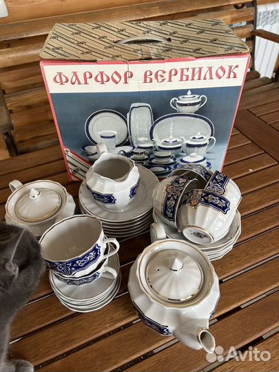 Сервиз чайный СССР фарфор