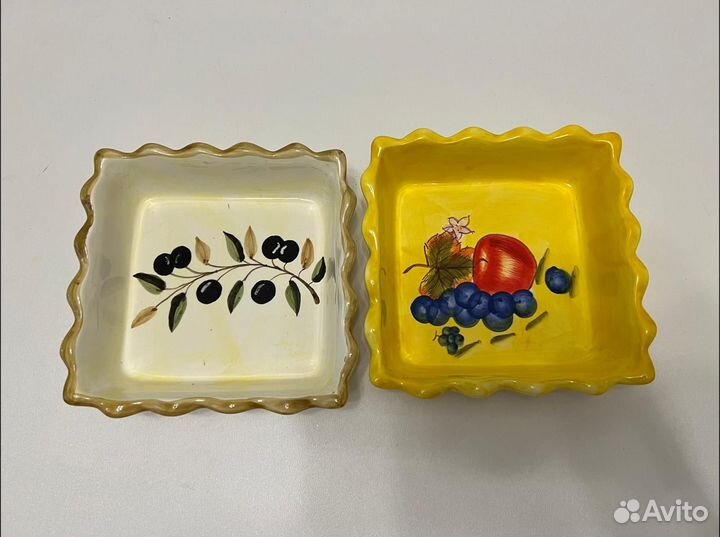Тарелки керамические новые