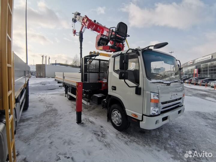 JAC N90 с КМУ, 2023