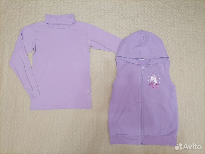 Пакет вещей на девочку 134-140