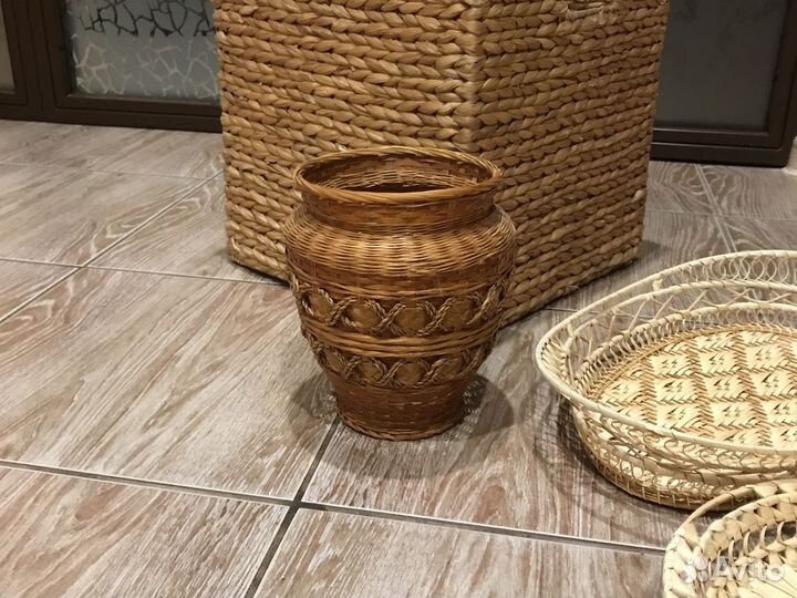 Плетеные корзинки