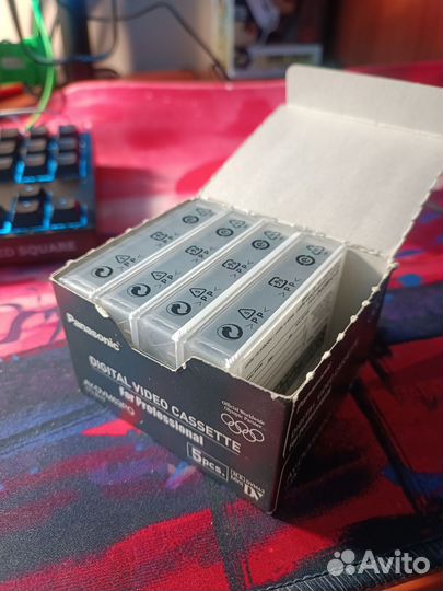 Кассеты Panasonic mini DV ay-dvm63pq