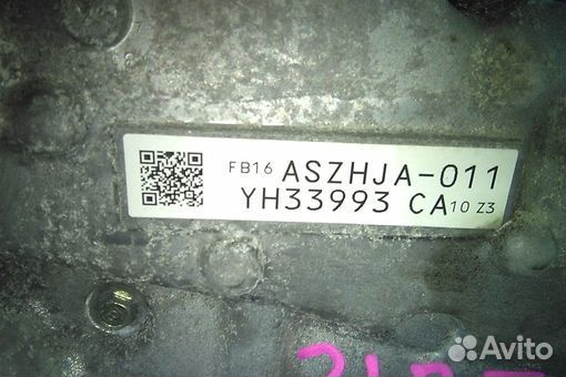 Двигатель в сборе двс subaru impreza GT3 FB16A 201