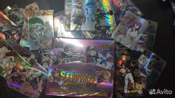 Коллекционные аниме карты - Goddes story NS-301