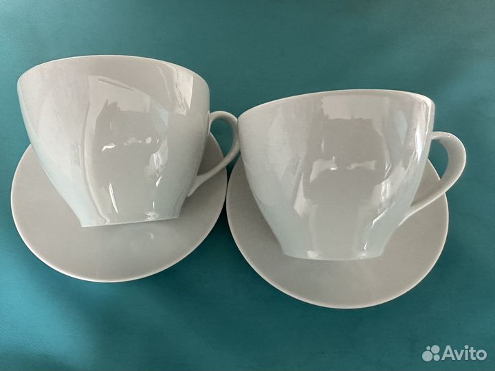 Чашка с блюдцем IKEA