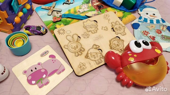 Развивающие игрушки пакетом