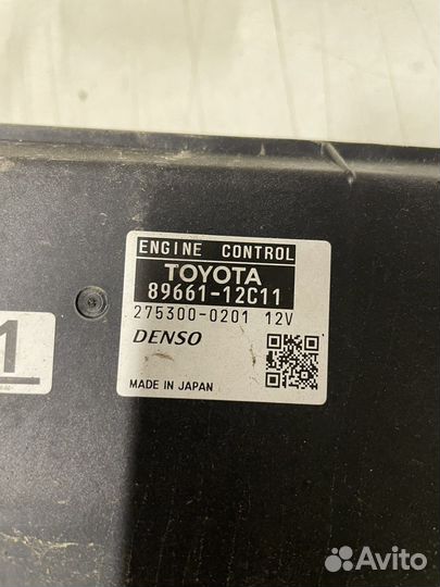 Блок управления двигателем Toyota Corolla E150