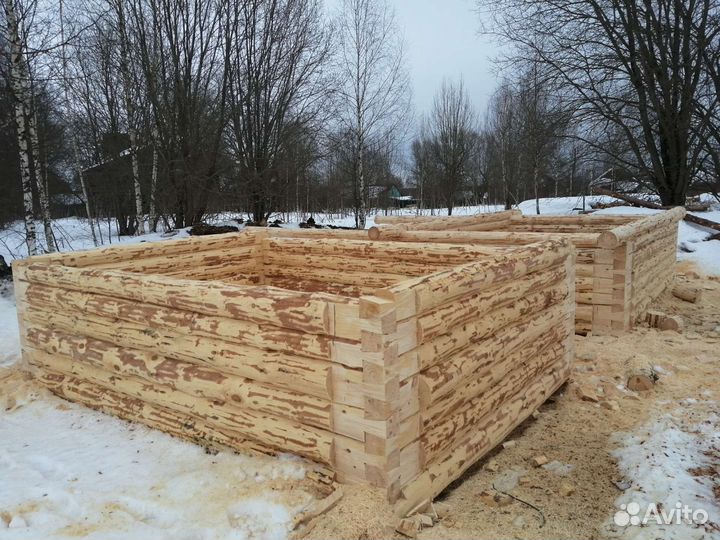 Изготовление срубов