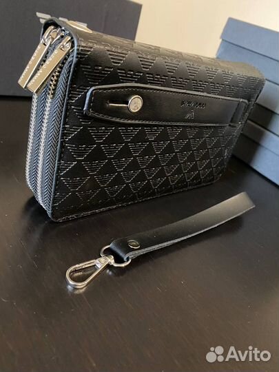 Мужской клатч портмоне Armani