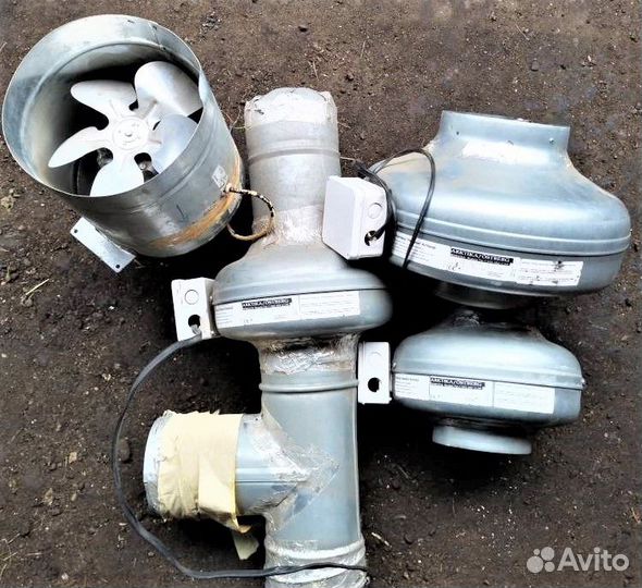 Вентиляторы вытяжные. arktika / ostberg